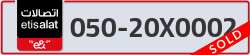  - code - 050 - number -20X0002