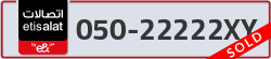  - code - 050 - number -22222XY