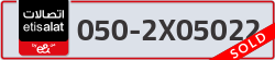  - code - 050 - number -2X05022