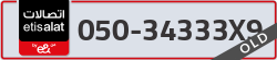  - code - 050 - number -34333X9