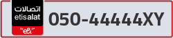  - code - 050 - number -44444XY