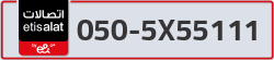  - code - 050 - number -5X55111