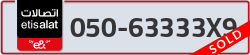  - code - 050 - number -63333X9