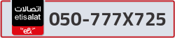  - code - 050 - number -777X725