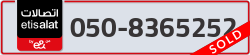  - code - 050 - number -8365252