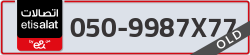  - code - 050 - number -9987X77