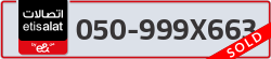  - code - 050 - number -999X663