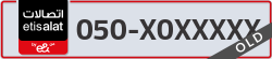  - code - 050 - number -X0XXXXX