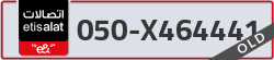  - code - 050 - number -X464441