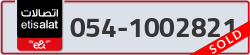  - code - 054 - number -1002821