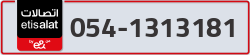  - code - 054 - number -1313181