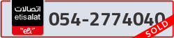  - code - 054 - number -2774040