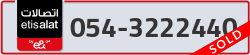  - code - 054 - number -3222440