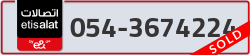  - code - 054 - number -3674224