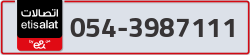  - code - 054 - number -3987111