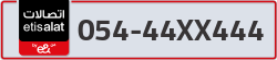  - code - 054 - number -44XX444