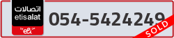  - code - 054 - number -5424249