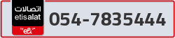  - code - 054 - number -7835444